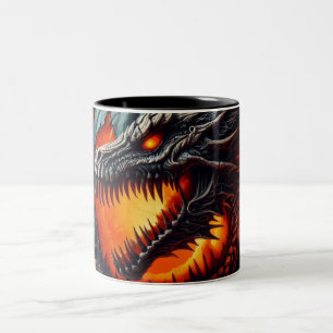 Drache Zweifarbige Tasse