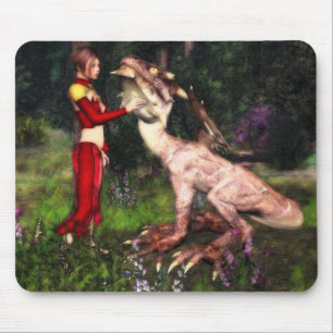 Drachehaustier mousepad