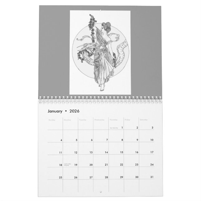 Drachekalender Kalender (Jan 2026)