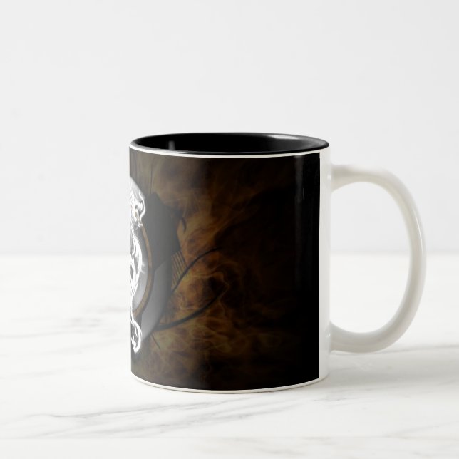 Drachekugel Zweifarbige Tasse (Rechts)