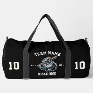 Drachen "Anpassbar" Baseball Duffle Bag