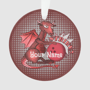 Drachen Bowling Ornament