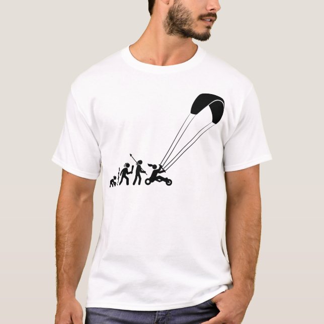 Drachen Buggying T-Shirt (Vorderseite)