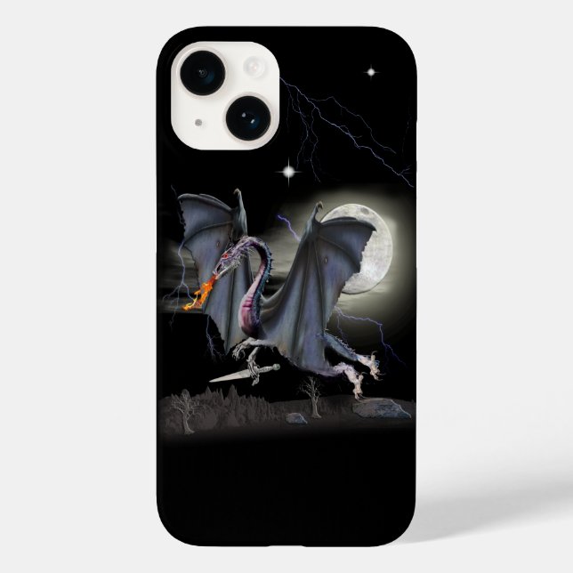 Drachen Case-Mate iPhone 14 Hülle (Rückseite)