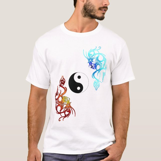 Drachen der Balance T-Shirt (Vorderseite)