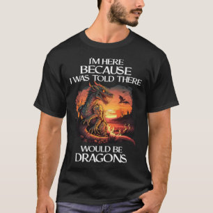 Drachen der Mythischen Kreatur - Männerdrache für T-Shirt