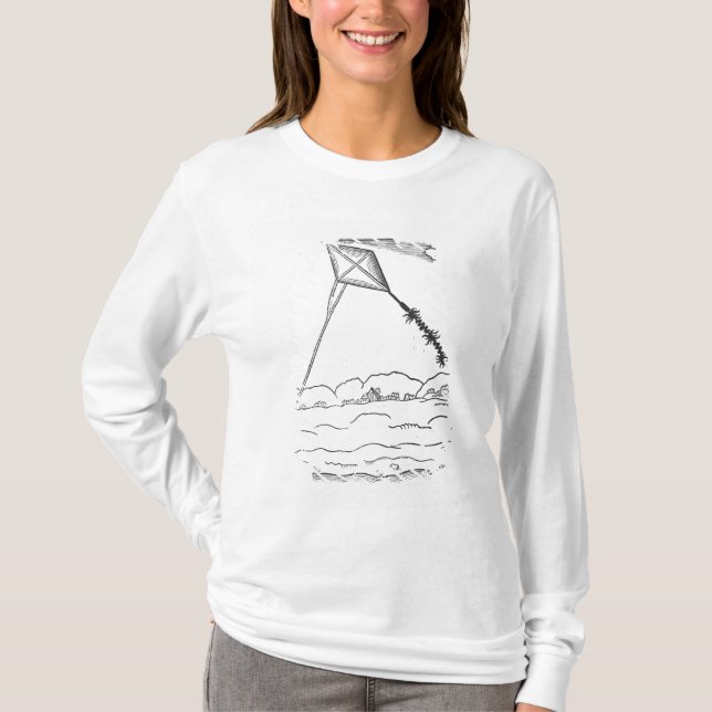 Drachen-Fliegen T-Shirt (Vorderseite)