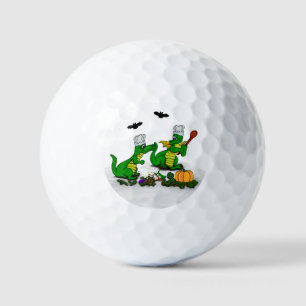 Drachen - Frohe Halloween! Heute werde ich kochen Golfball