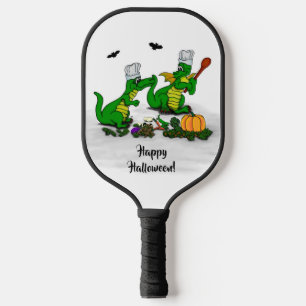 Drachen - Frohe Halloween! Heute werde ich kochen Pickleball Schläger