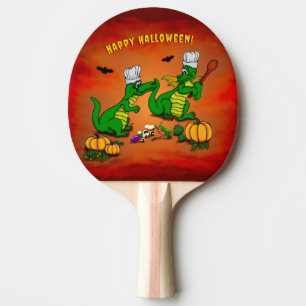 Drachen - Frohe Halloween! Heute werde ich kochen Tischtennis Schläger