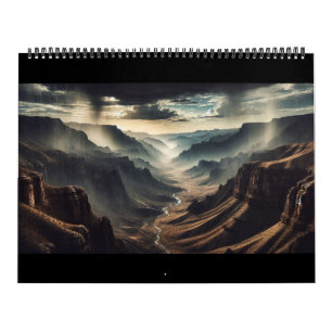 Drachen, Griffins, Vampire und trostlose Gegenden. Kalender