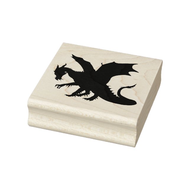 Drachen Gummistempel (Stempel)