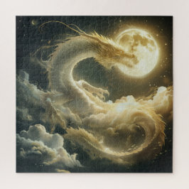 Drachen im Himmel-Puzzle