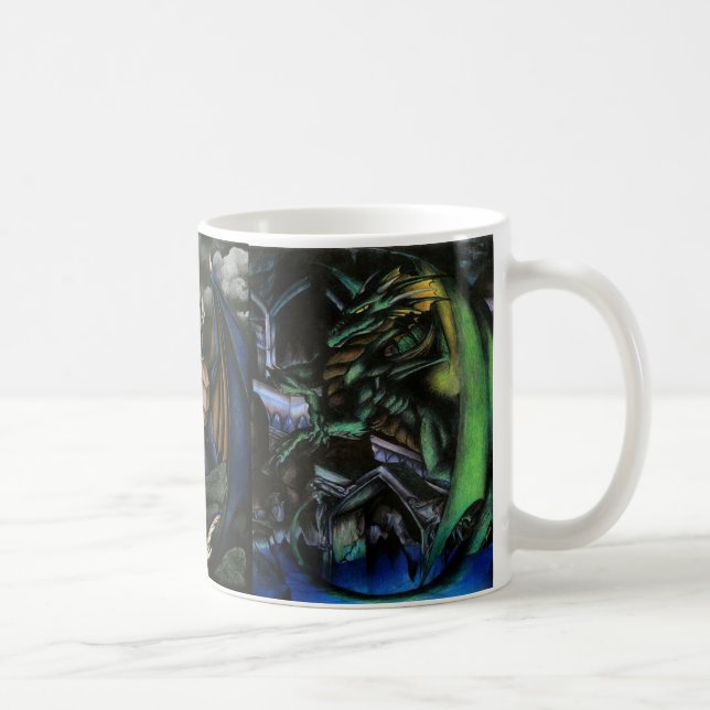Drachen Kaffeetasse (Rechts)
