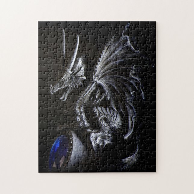 Drachen-Puzzle (Vertikal)
