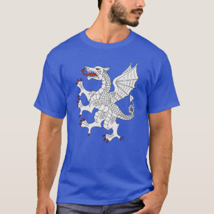 Drachen Rampant (Weiß) T-Shirt