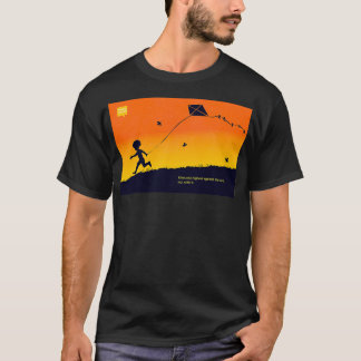 Drachen steigen am höchsten gegen den Wind T-Shirt