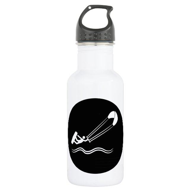 Drachen-Surfen Trinkflasche (Vorderseite)