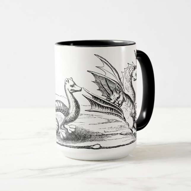 Drachen Tasse (VorderseiteRechts)