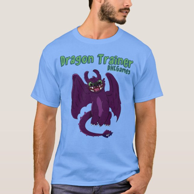 Drachen-Trainer-Shirt T-Shirt (Vorderseite)