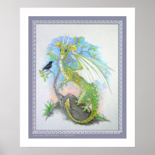 Drachen und der Raven Poster