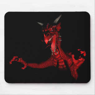 Drachenangriff Mousepad