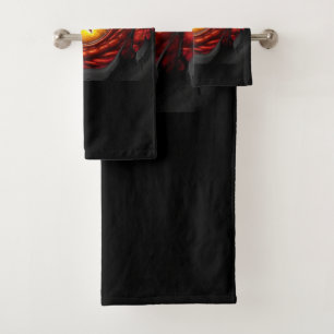 Drachenauge Badhandtuch Set