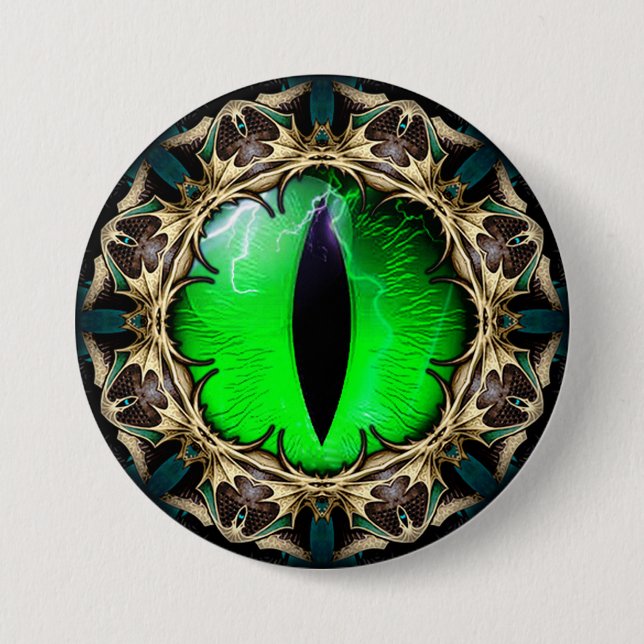 Drachenauge Button (Vorderseite)