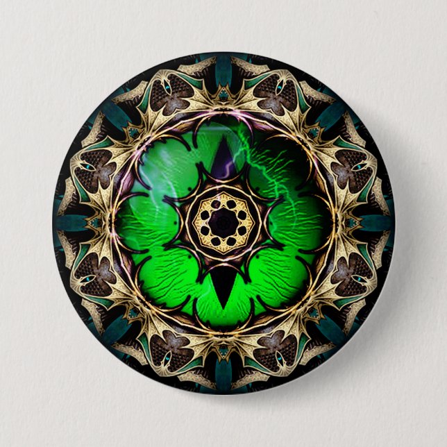 Drachenauge Button (Vorderseite)