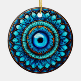 Drachenauge Keramik Ornament