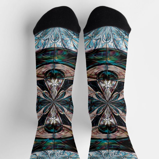 Drachenauge Socken (Oben)