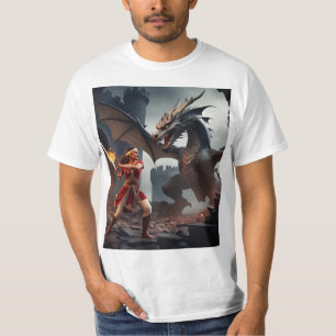 Drachenblase: Ritter in den Ruinen T-Shirt