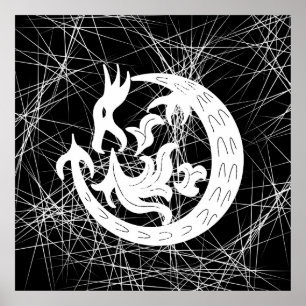 Drachenblasen Poster