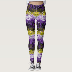 DrachenDamaskus ohne Binäre - Flag für nicht binär Leggings