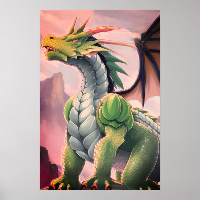 Drachendämmerung Poster (Vorne)