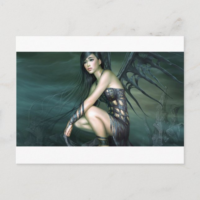 Drachenfee Postkarte (Vorderseite)