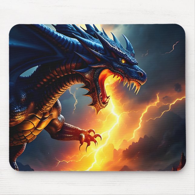 Drachenfeuer-Blitzkampf zwei Mousepad (Vorne)