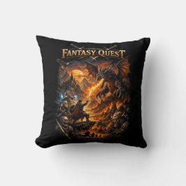 Drachenfeuer-Quest Kissen