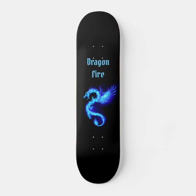 Drachenfeuer Skateboard (Vorderseite)