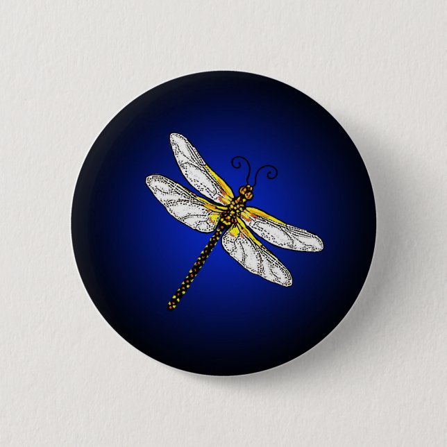 Drachenfliege Button (Vorderseite)