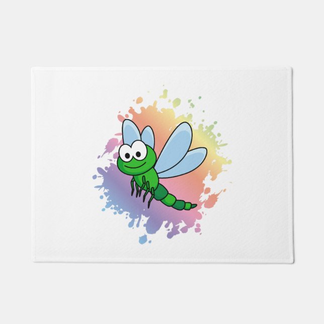 Drachenfliege Fußmatte (Vorderseite)