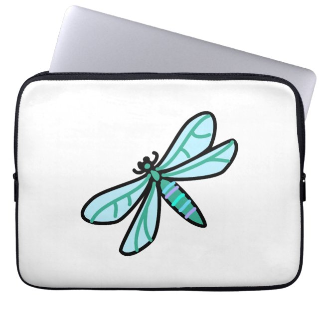 Drachenfliege Laptopschutzhülle (Vorderseite)