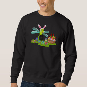 Drachenfliege Ostereier Jagd Bunny Dragonfly Este Sweatshirt