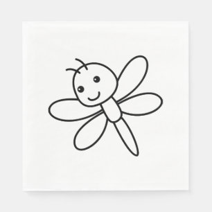 Drachenfliege Serviette