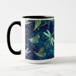 Drachenfliegen Aquamarin 15oz Combo Tasse