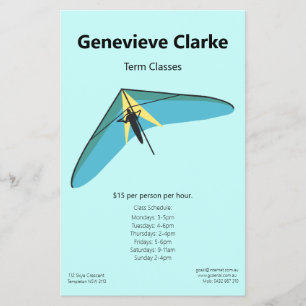 Drachenfliegen Flyer