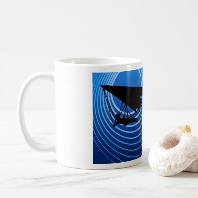 Drachenfliegen Kaffeetasse (Mit Donut)