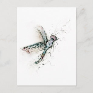 Drachenfliegen Postkarte