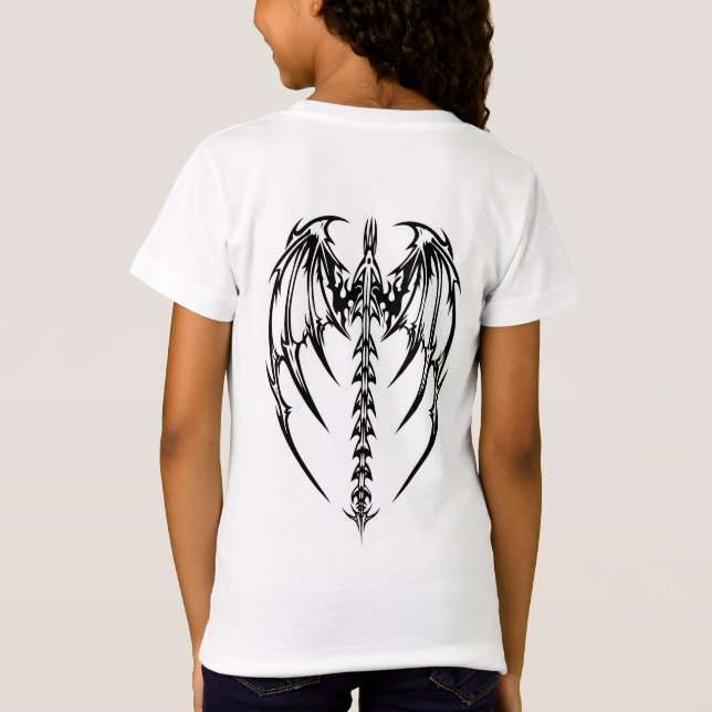 Drachenflügel T-Shirt (Rückseite)
