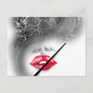 Drachenfrau Postkarte